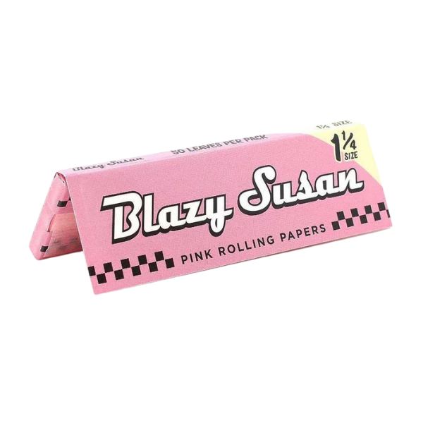 Blazy Susan Pink Rolling Papers / 1 & 1/4 Size